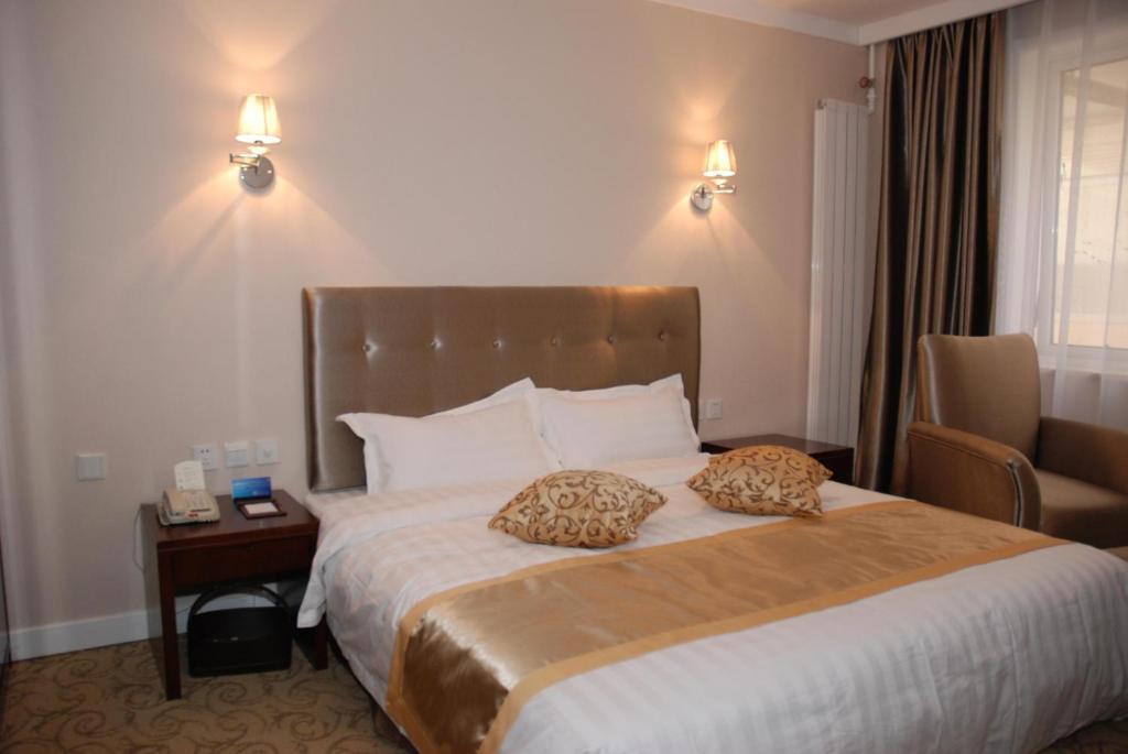 Dajiaoting International Business Hotel Pekín Habitación foto